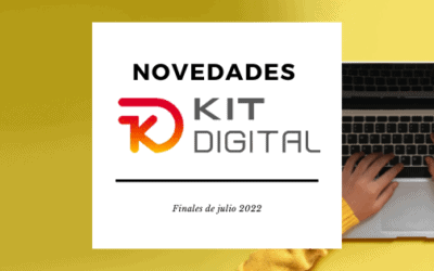 Novedades kit digital julio 2022